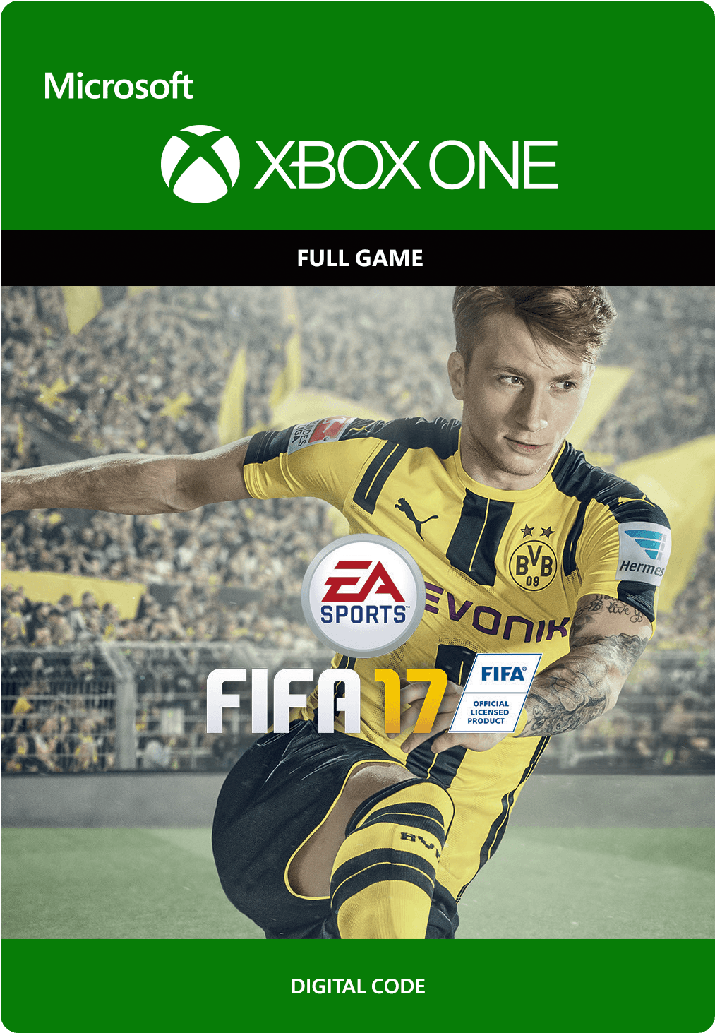Fifa 17 Xbox One Digital Code (1073x1500), Png Download