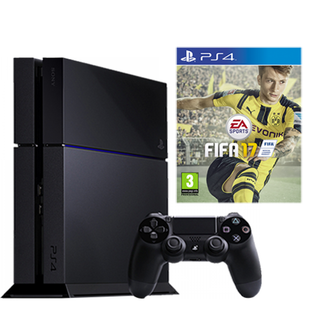 Consola Ps4 Sony 500gb Ds Fifa (1200x1200), Png Download