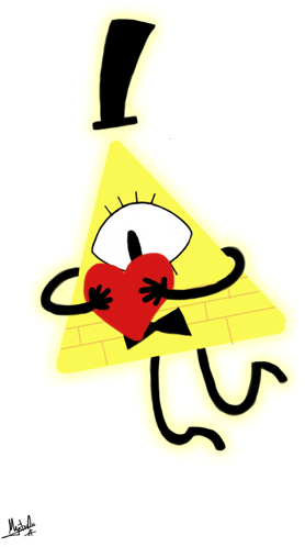 Cute Bill Cipher Gif - Bill Cipher (278x498), Png Download