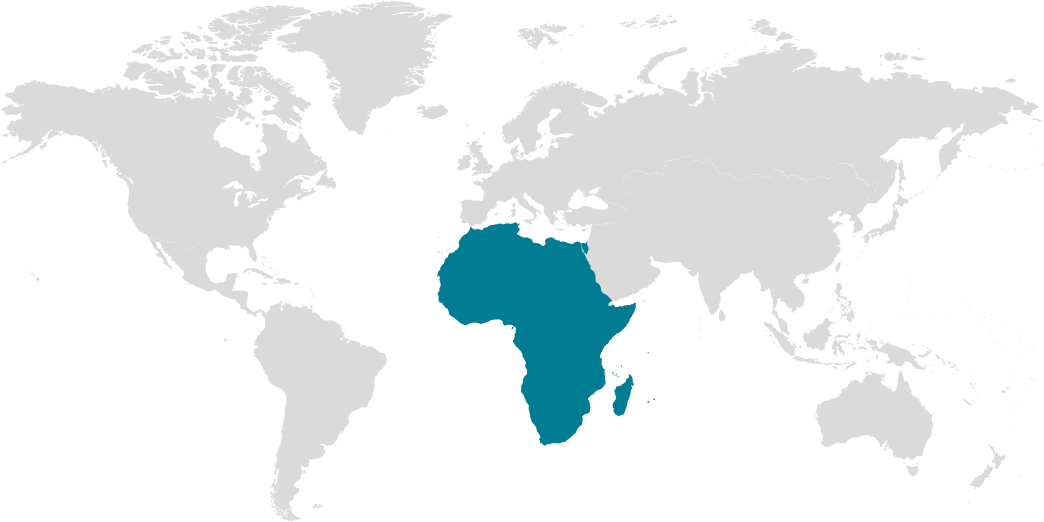 Africa Map - Pan-african Issues In Drugs And Drug Control By Anita (1400x532), Png Download