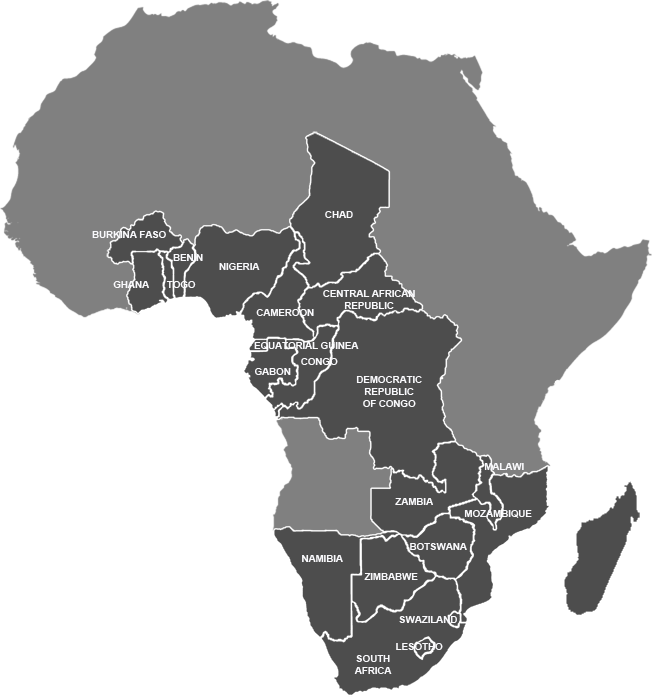 Sub Saharan Africa Png - Sub Saharan Africa Transparent (652x697), Png Download