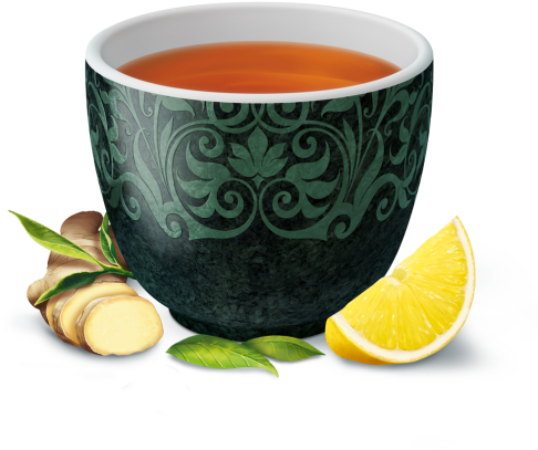 Green Tea Ginger Lemon - Yogi Tea Lemon Ginger Infusion 17 Bags (495x570), Png Download