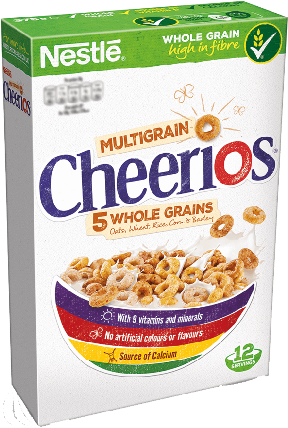 Grain Clipart Cereales - Nestle Cheerios Oat Crisp (752x1003), Png Download