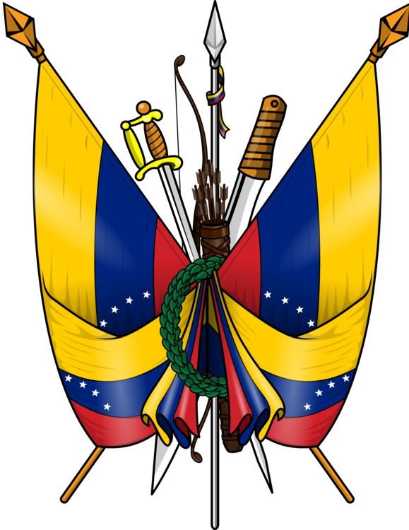 Coat Of Arms Of Venezuela Flag Of Venezuela Escutcheon - Armas Del Escudo De Venezuela (579x750), Png Download