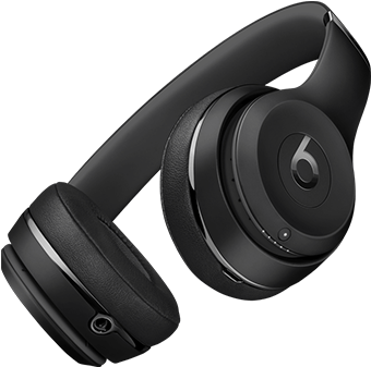 Solo3 Wireless Headphones In Matte Black - Beats By Dr Dre Solo 3 Wireless On-ear Headph (420x420), Png Download