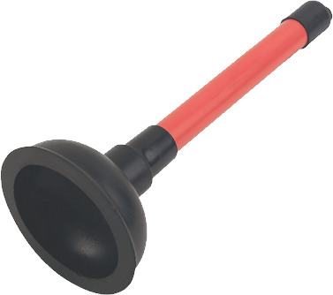 Plumbing Tools By Rothenberger 4" Plunger (377x334), Png Download