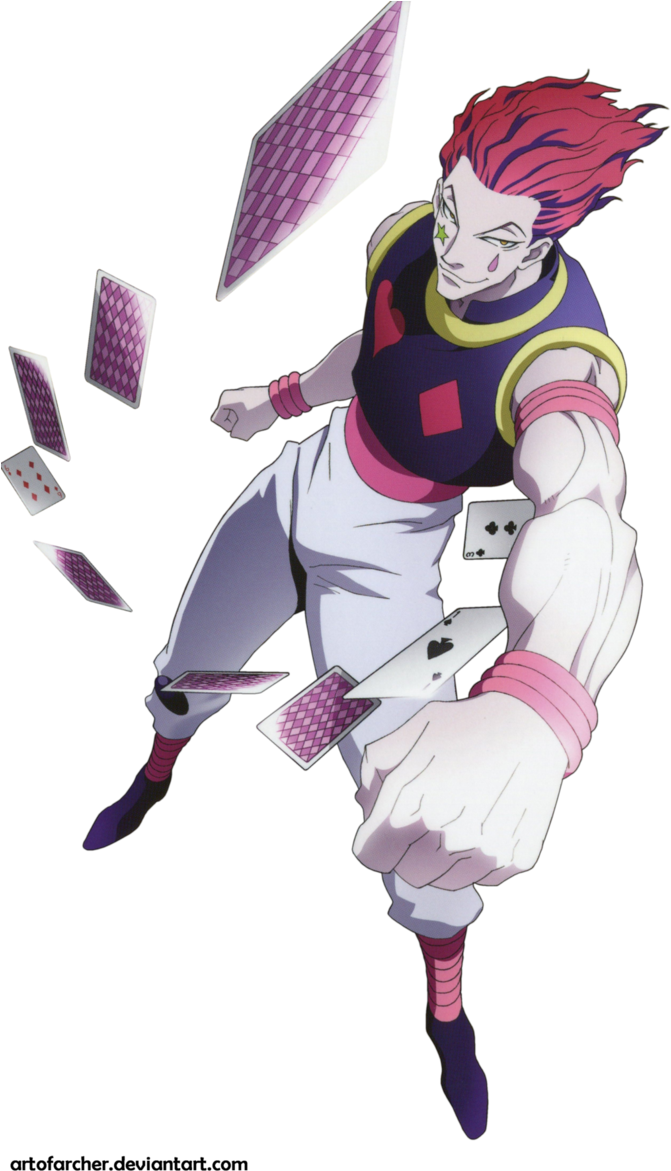 Hisoka Render By Archer By Artofarcher Hunter Fans, - Hunter X Hunter Hisoka (677x1181), Png Download