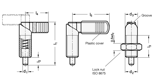 Gn 612-ni Stainless Steel - Steel (650x323), Png Download