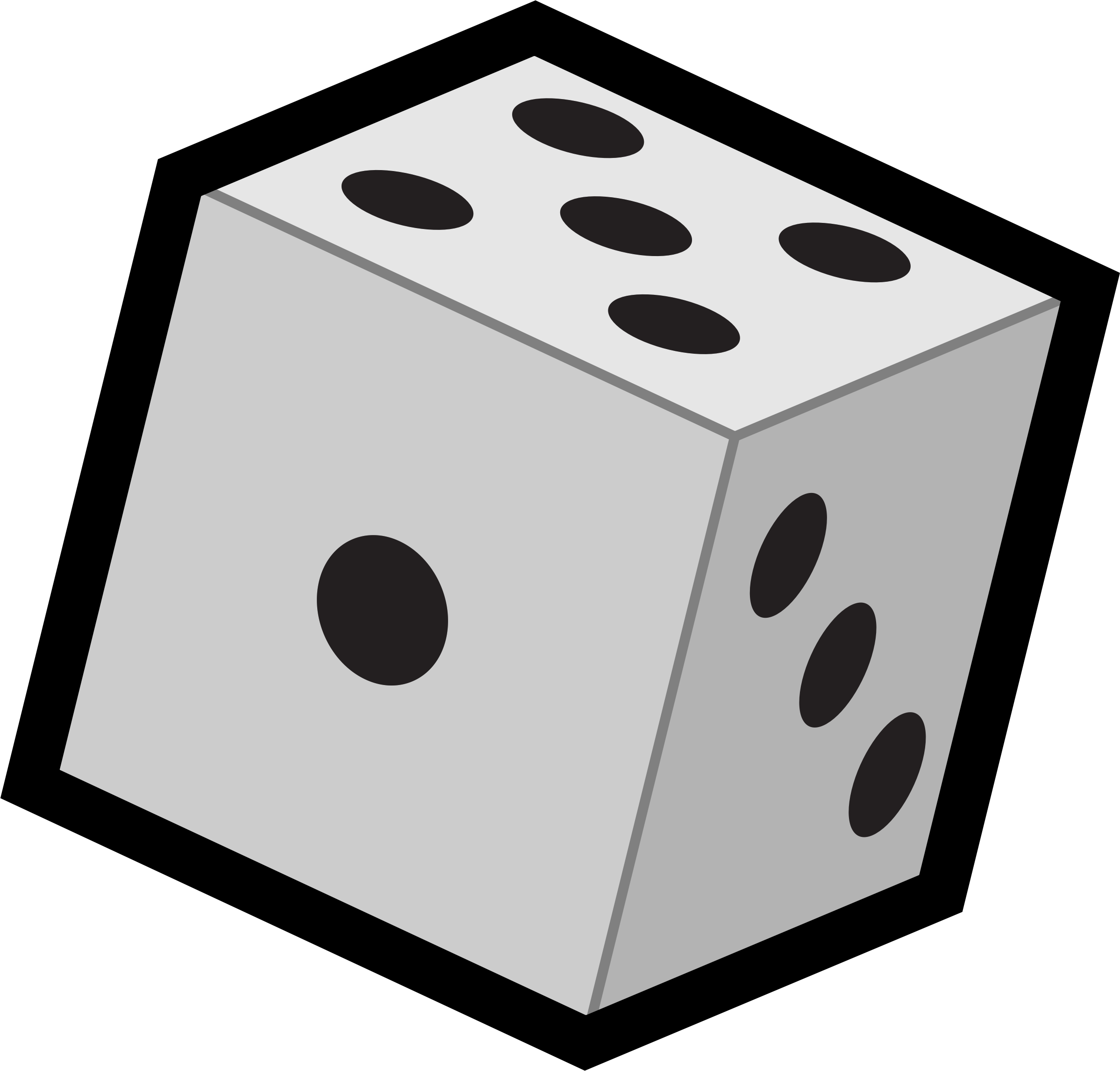 This Free Icons Png Design Of A Die (2397x2292), Png Download