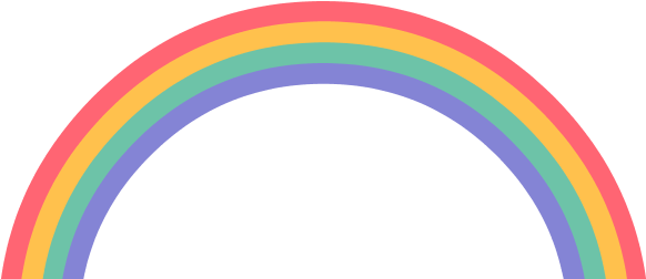 Rainbow Free Png Image - Hot Dog Dumb Ways To Die (588x251), Png Download