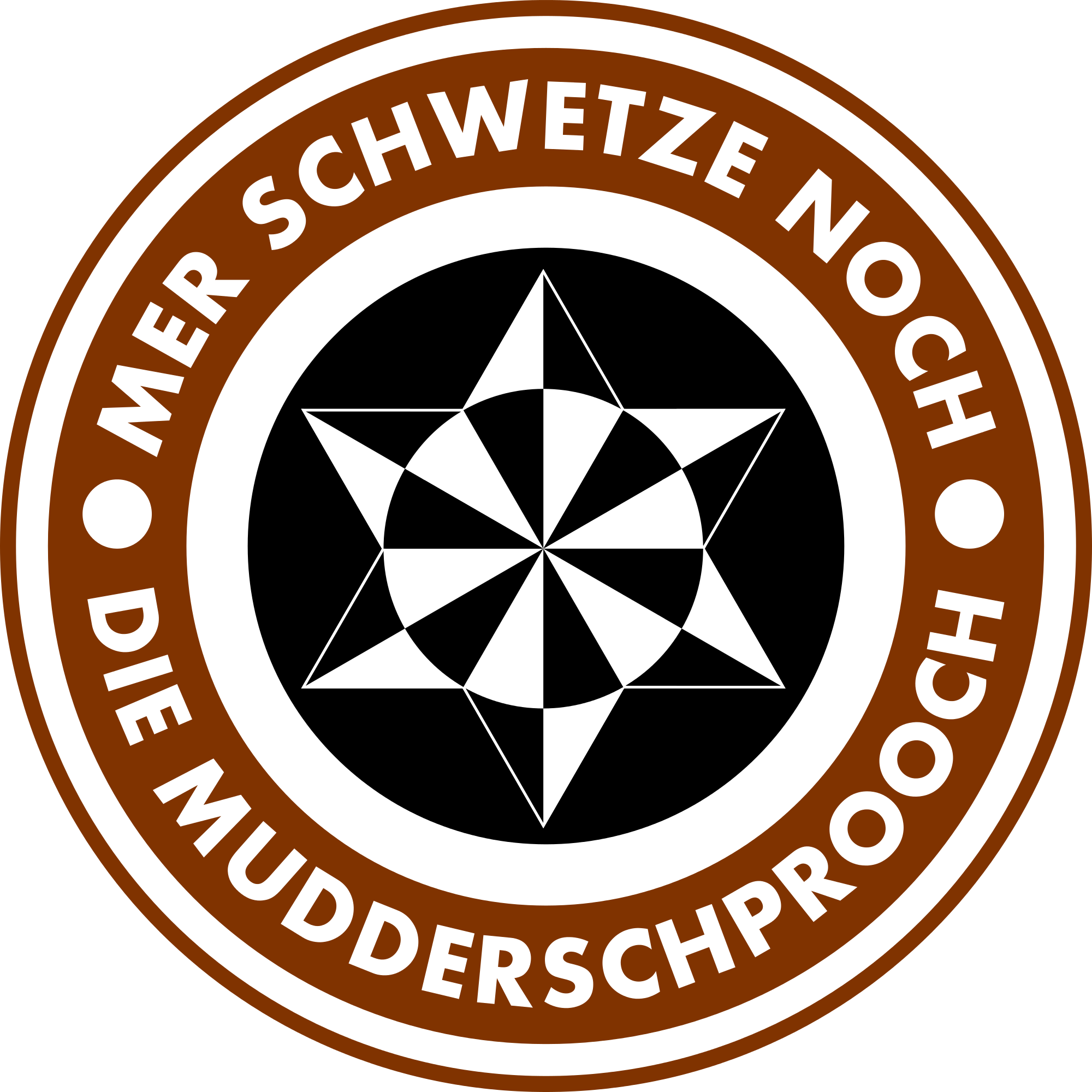 Mer Schwetze Noch Die Mudderschprooch - We Still Speak The Mother Tongue (2000x2000), Png Download