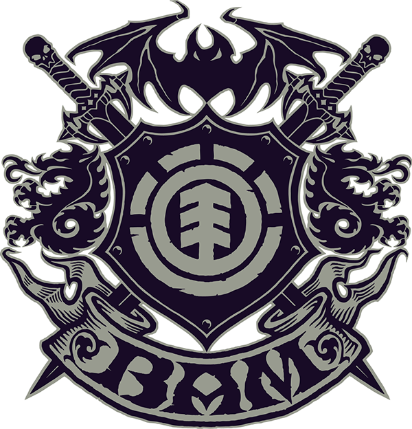 Bam Margera - Bam Margera Element Logo (600x624), Png Download