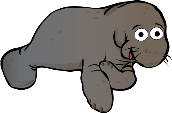 Manatee - Swimwest Swim School - Fitchburg (575x575), Png Download
