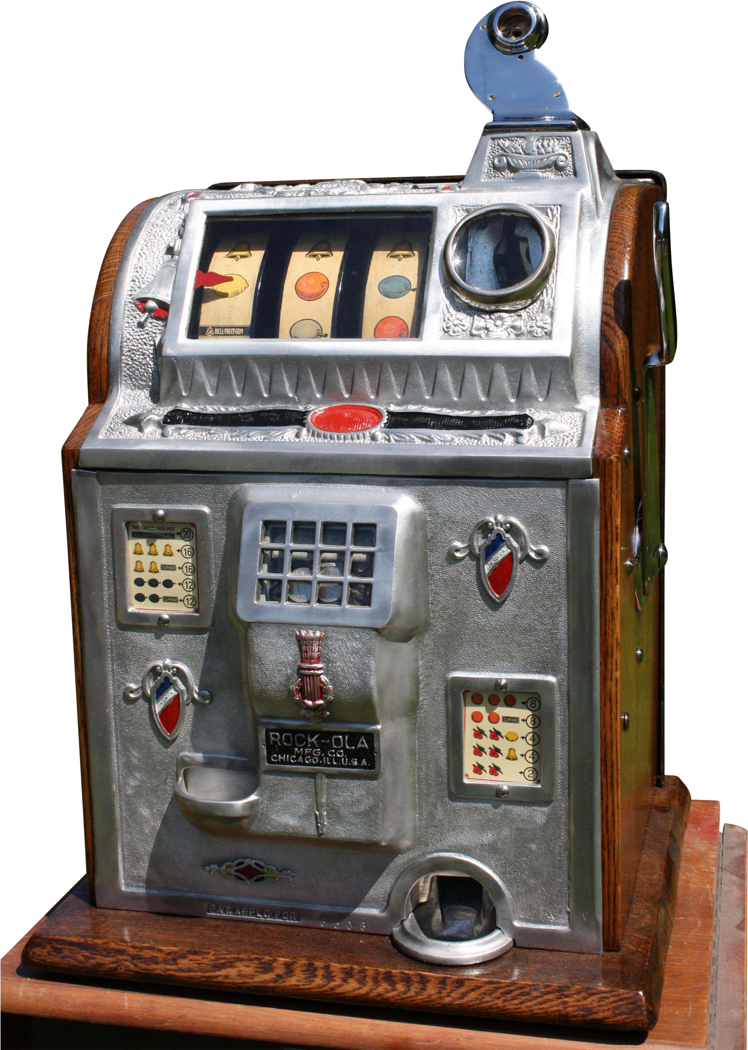 Mills Liberty Bell Rock O La 1920's Slot Machine - 1920s Mills Slot Machine (2048x2048), Png Download