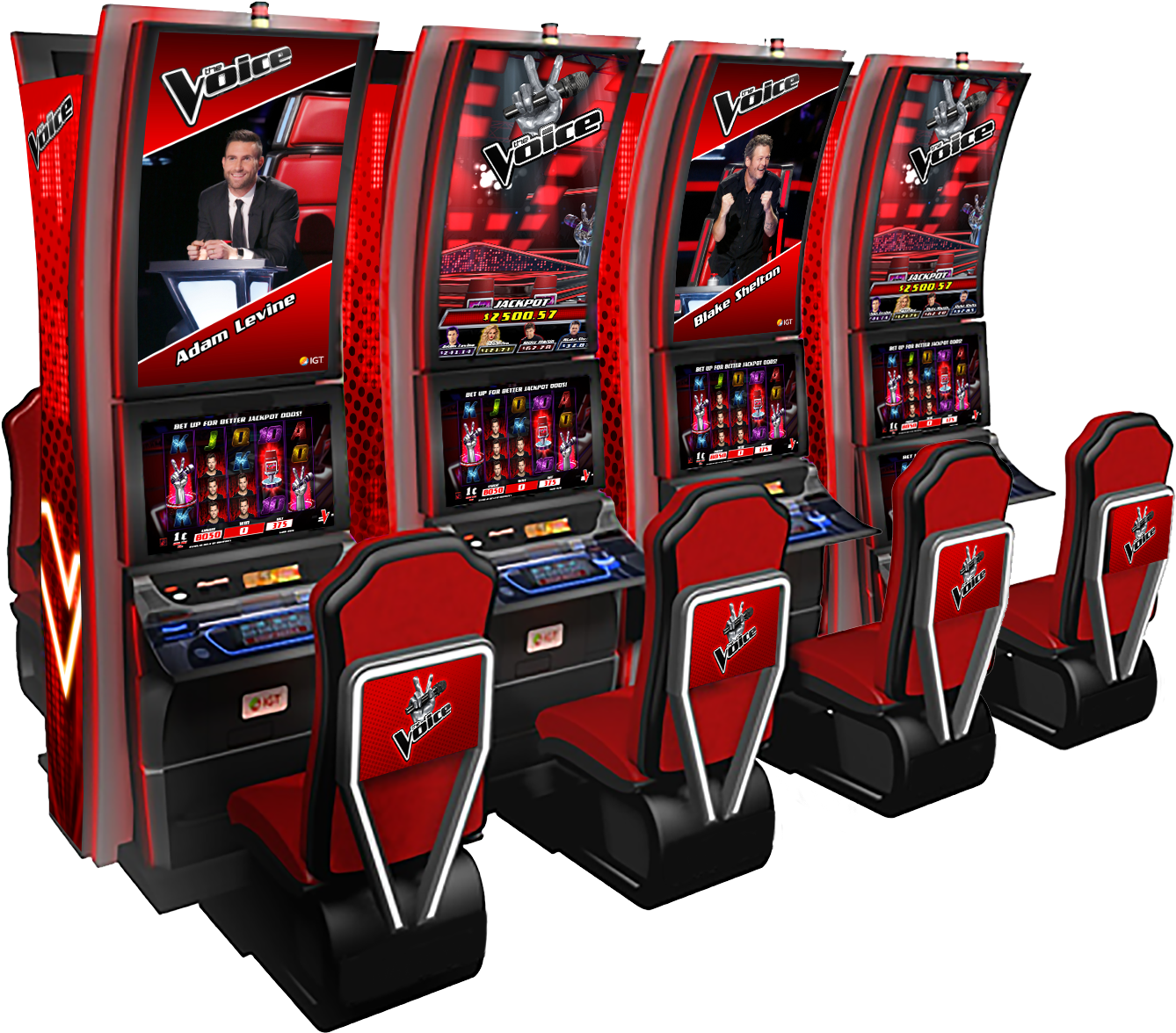 One Of The Most Popular Slot Machines Inside Pechanga - Voice Slot Machine (1412x1215), Png Download