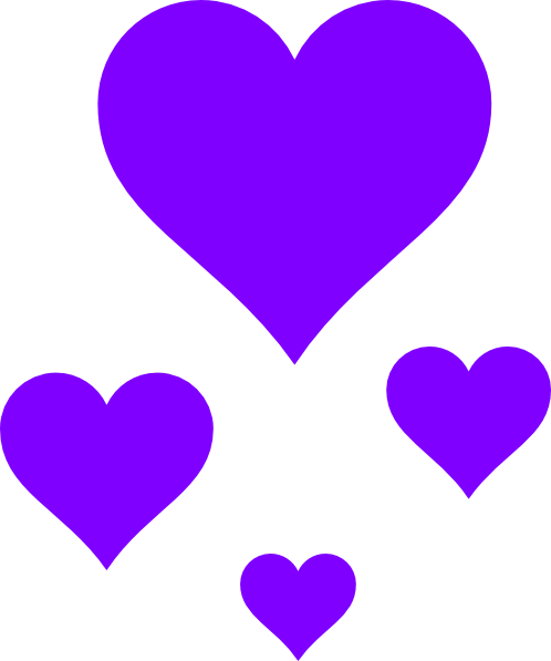 Hearts Clip Art - Blue Love Heart Png (498x597), Png Download