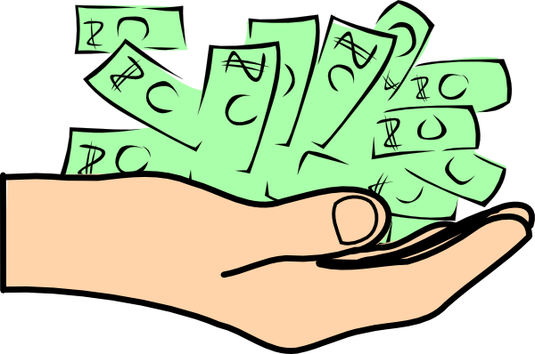 Paid Clip Art - Pay Clipart (600x398), Png Download