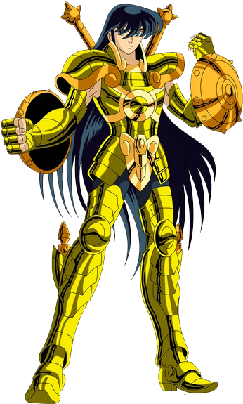 Gold Saint 7 Libra Shiryu 1 - Saint Seiya Shiryu Gold (379x600), Png Download