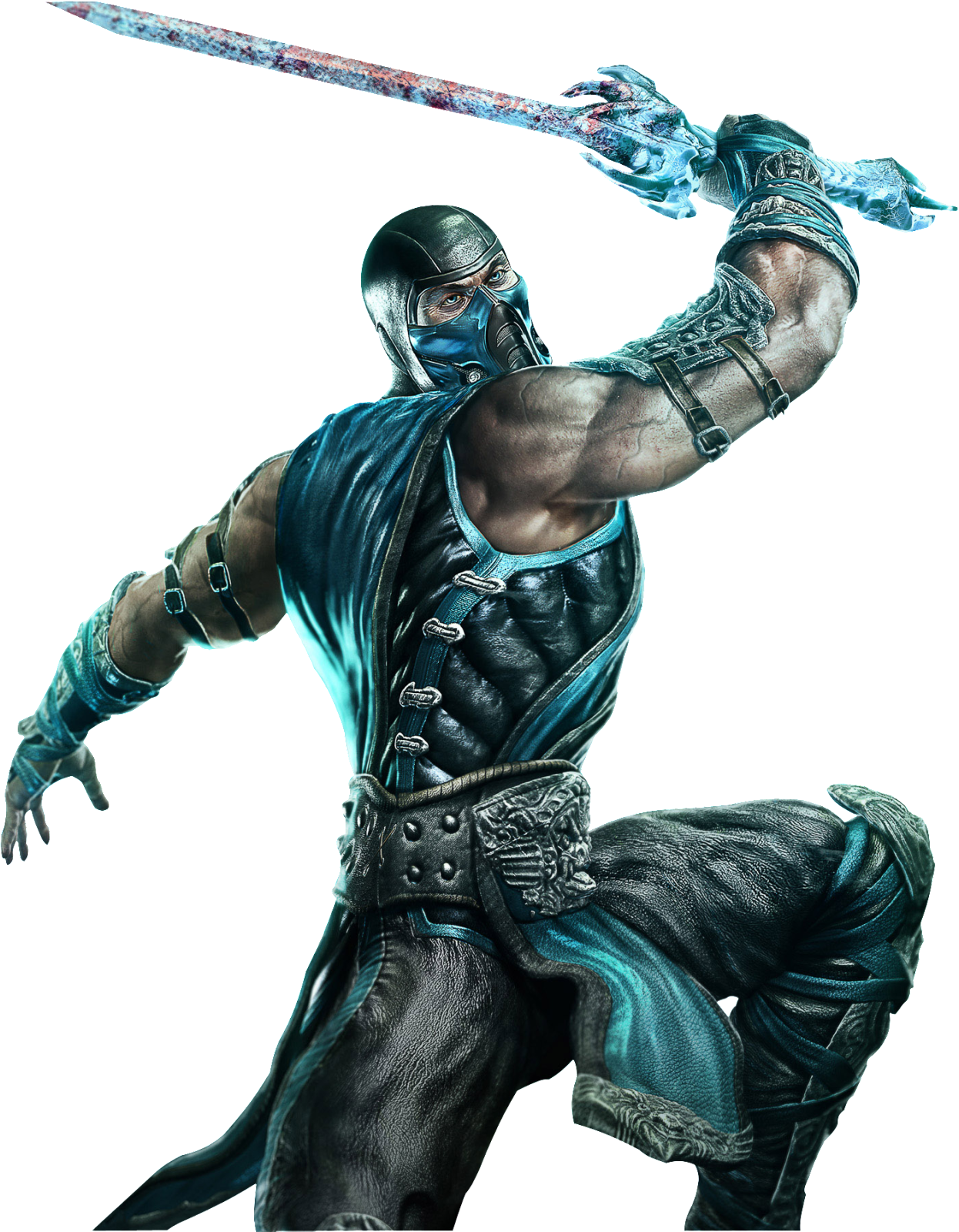 Subzero - Sub Zero Mortal Kombat X Png (1246x1600), Png Download
