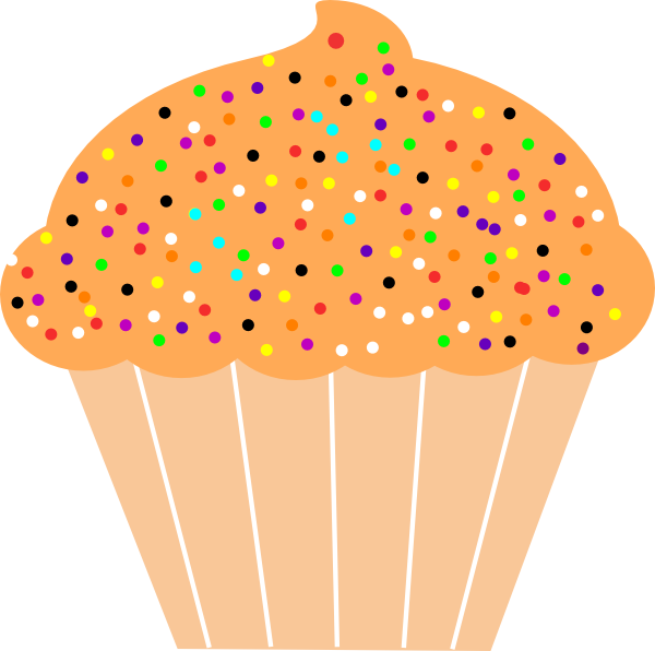 Cupcake Svg Clip Arts 600 X 596 Px (600x596), Png Download