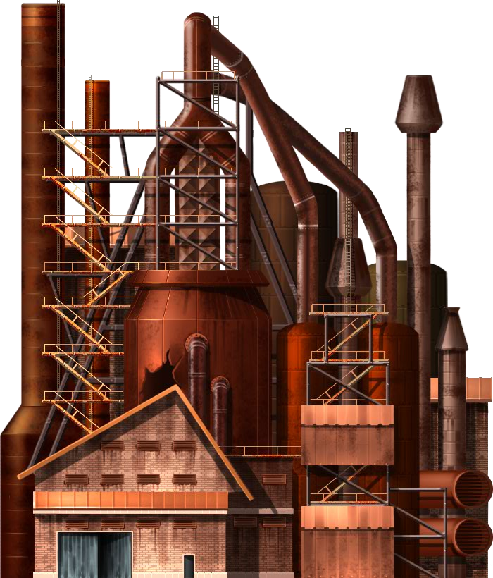 Old Iron Factory - Thumbnail (700x820), Png Download