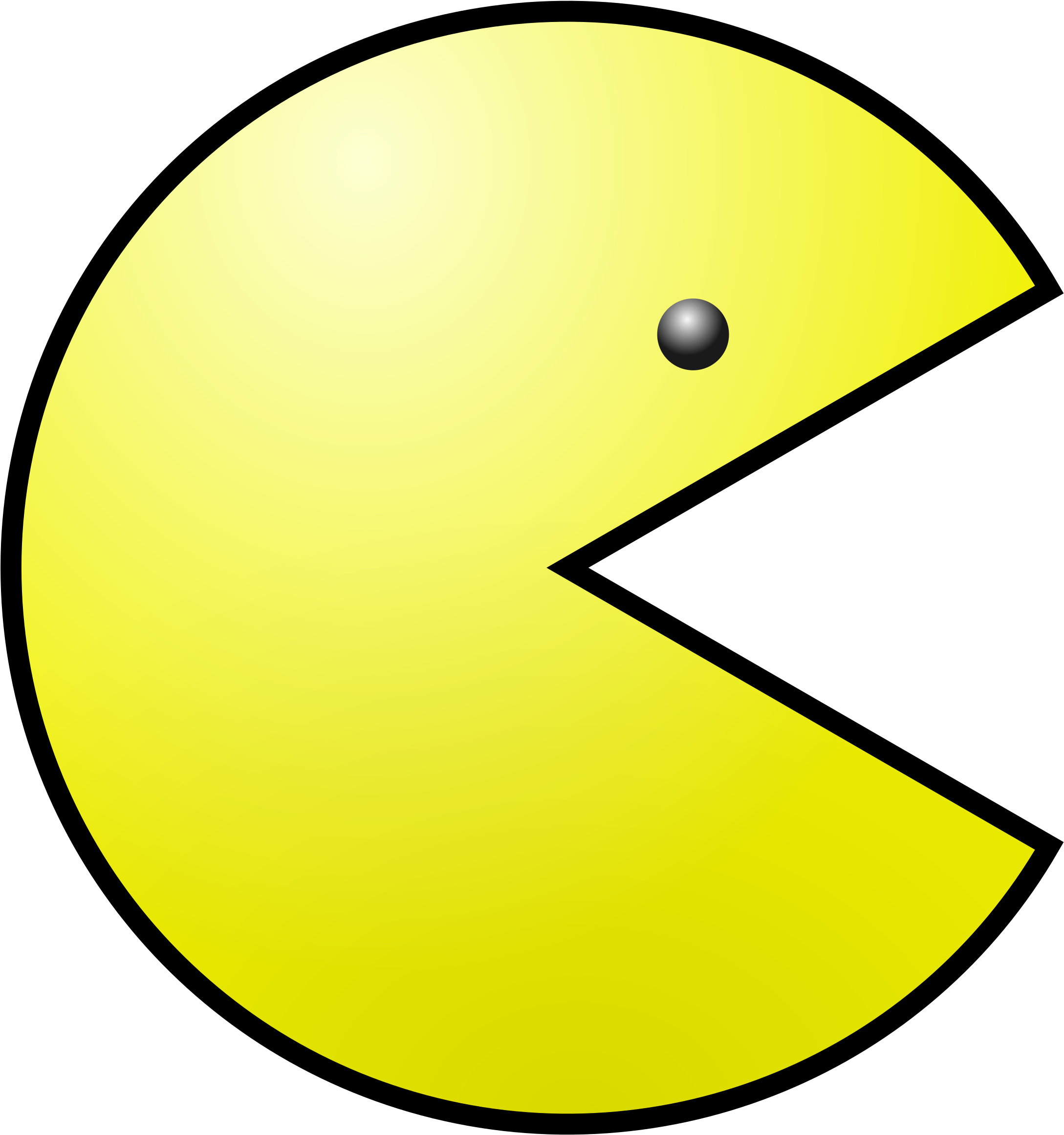 Big Image Png - Pacman Clip Art (2247x2400), Png Download