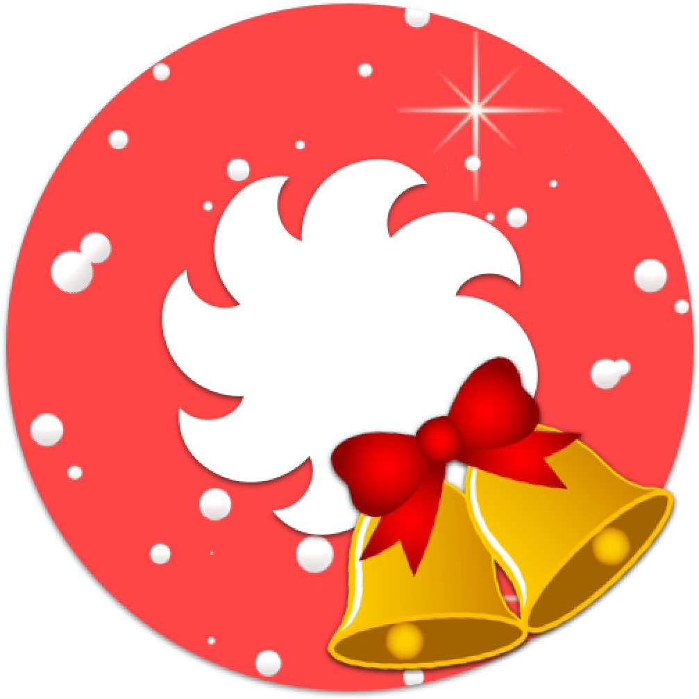 A New And Revamped Juggernaut App - Jingle Bells Round Ornament (1024x1024), Png Download