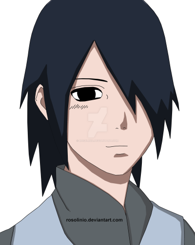 Sasuke Uchiha Adult Hair (400x504), Png Download