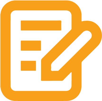 Agenda-icon - Agenda Icon Orange (568x520), Png Download
