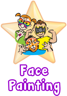 Face Painting Png - Face Painting Images Cartoon (336x407), Png Download