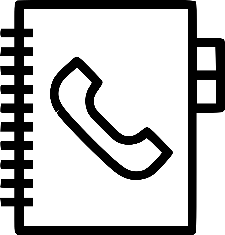 Agenda Book Phone Comments - Icon Agenda Png (942x980), Png Download