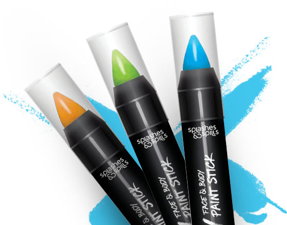 Uv Face & Body Paint Stick - Face (560x440), Png Download