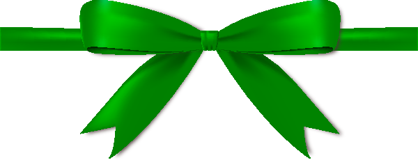 Ribbon Dark Green Icon - Dark Green Ribbon Png (600x230), Png Download