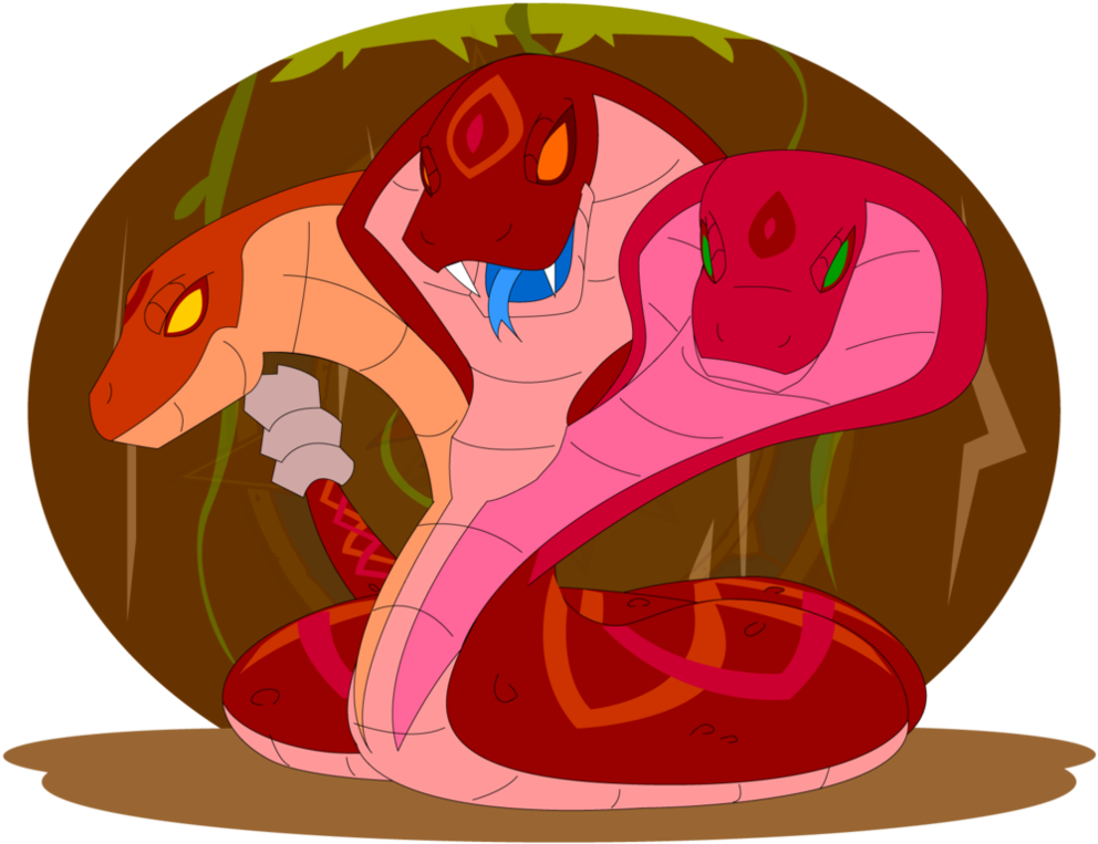 Snake Pit Bonus By Dragon - Snake Pit Deviantart (1017x786), Png Download