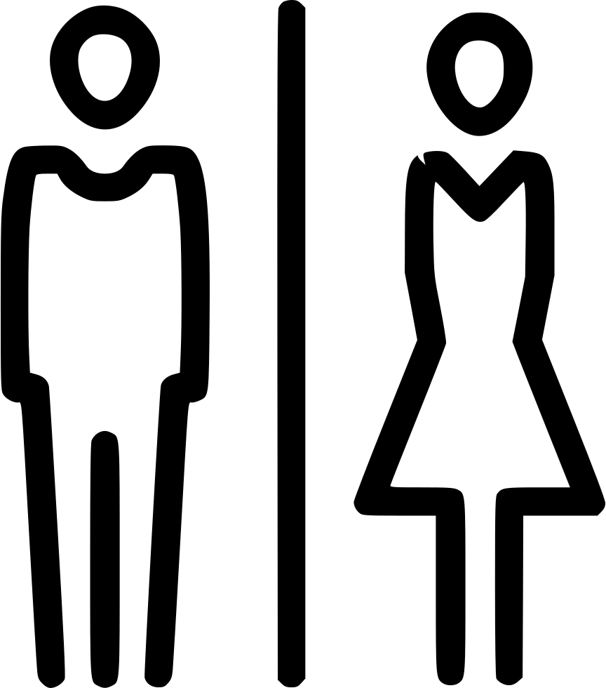 Male Clipart Toilet Icon Png - Icon Love Family Png (864x980), Png Download