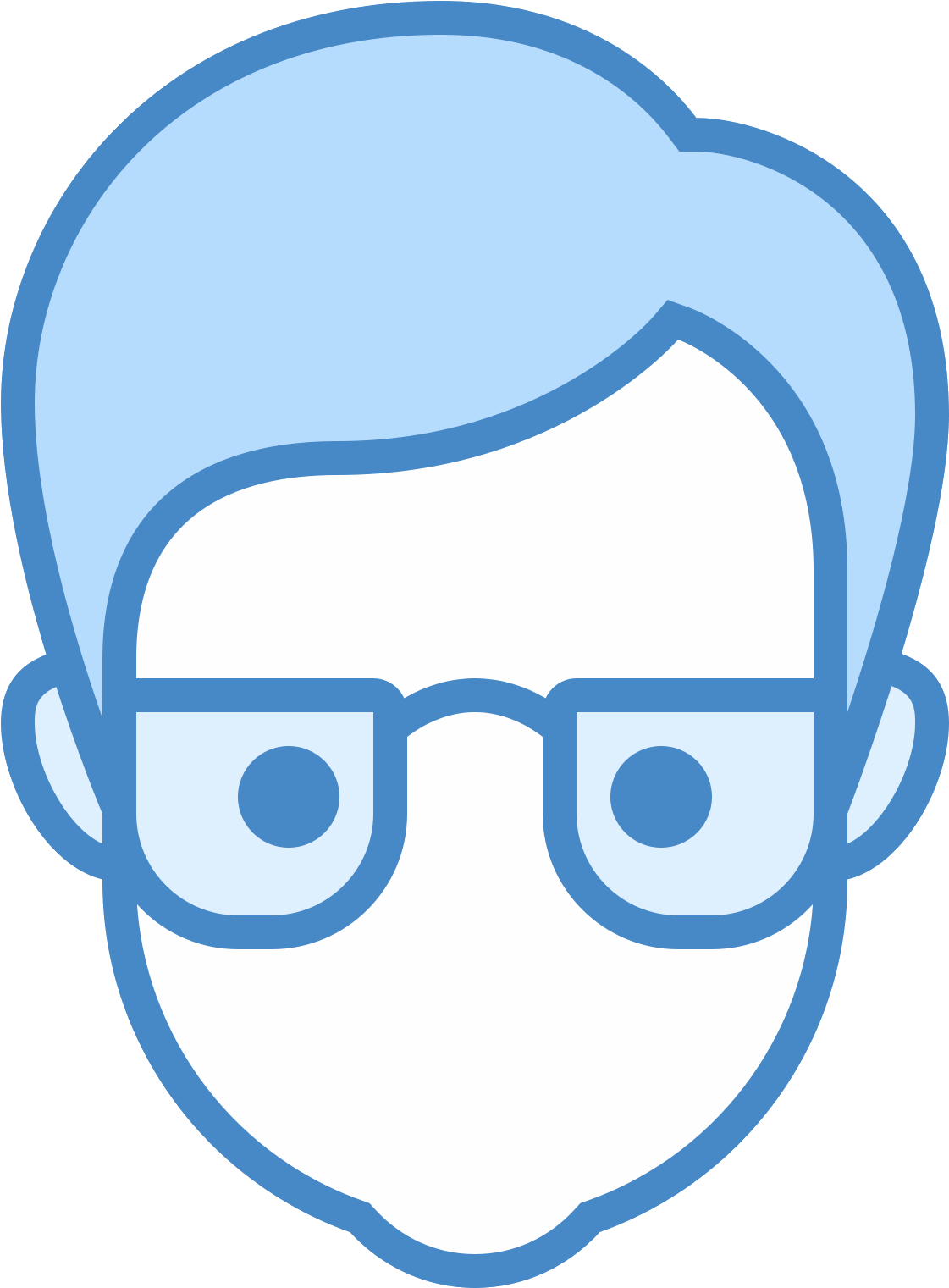 School Director Male Skin Type 4 Icon - Icon (1600x1600), Png Download