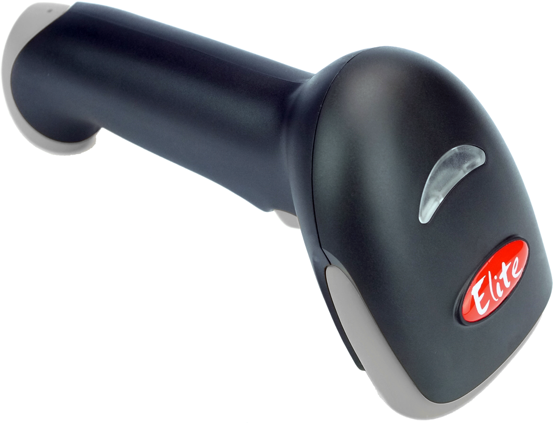 Els-3202 Usb Hid Laser Barcode Scanner Right View - Mouse (1200x1200), Png Download