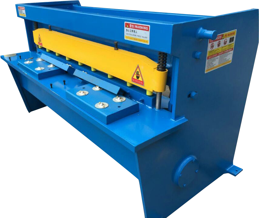 Mechanical Guillotine Metal Cutting Machine Q11-6x1500,steel - Machine (960x720), Png Download