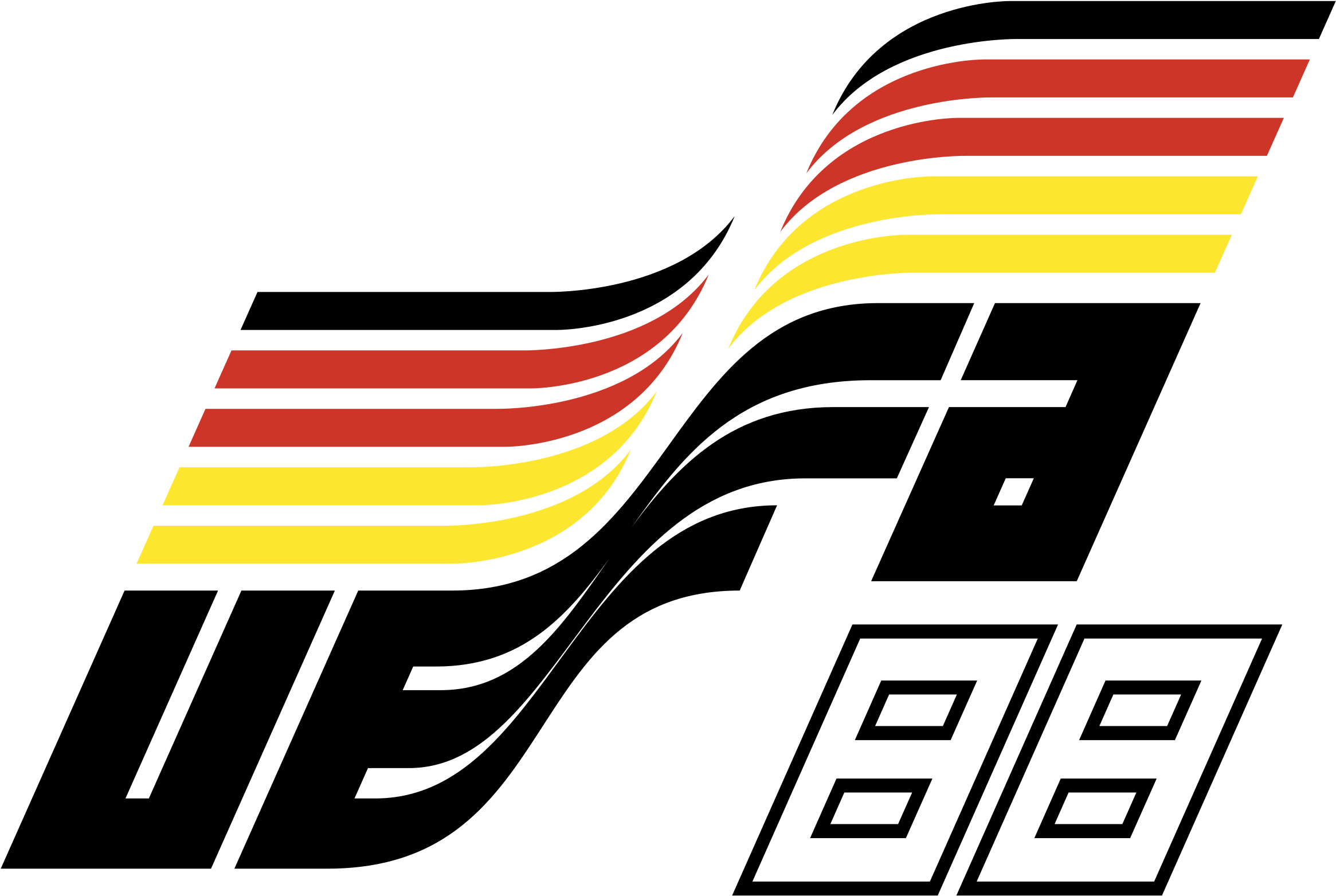 Uefa Euro 88 Germany Logo Png Transparent - Uefa Euro 1988 Logo (2400x2400), Png Download