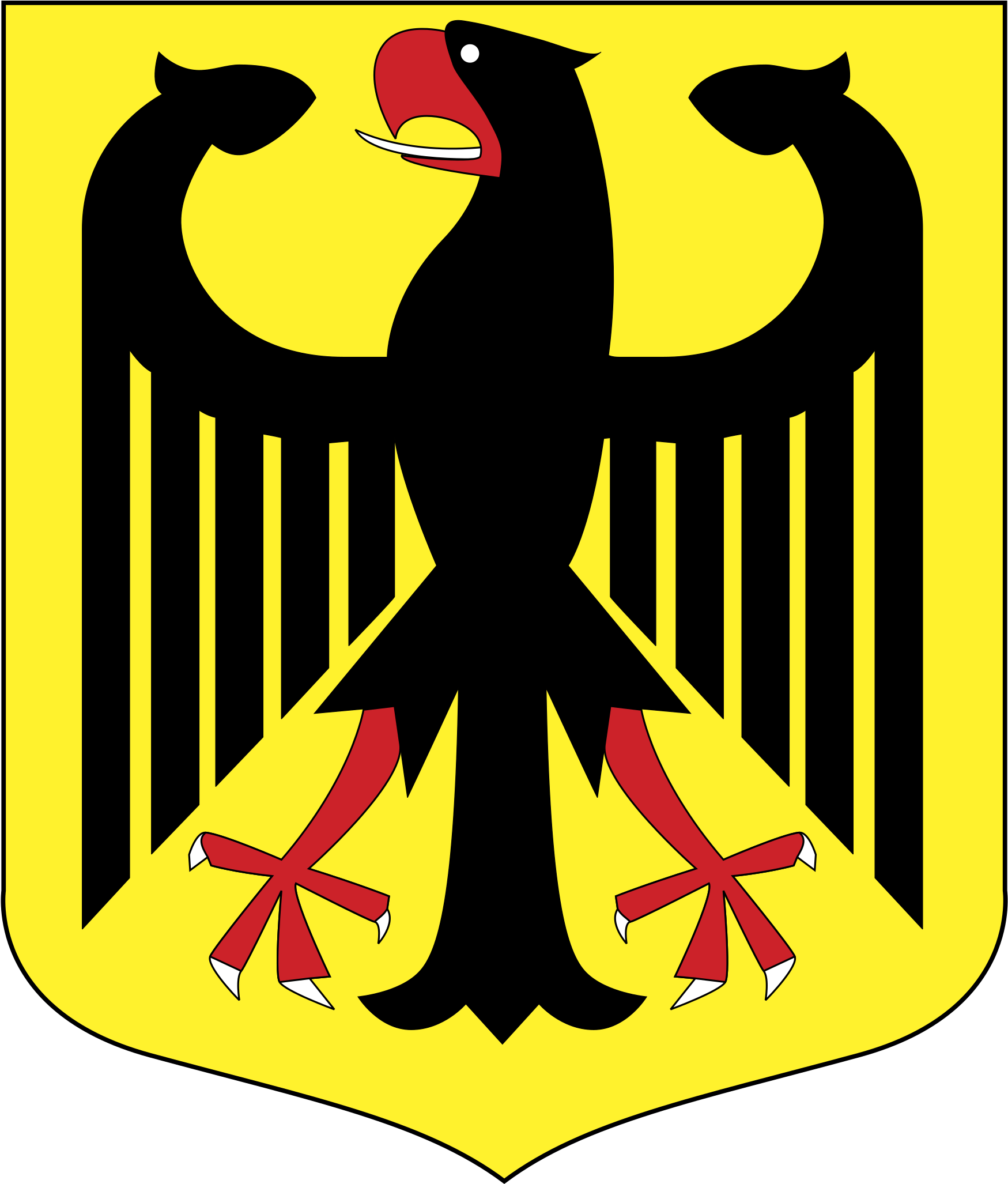 Germany Logo Png Transparent - Germany Coat Of Arms (2400x2400), Png Download