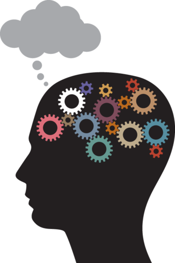 Thinking - Psychology Assessment (343x517), Png Download