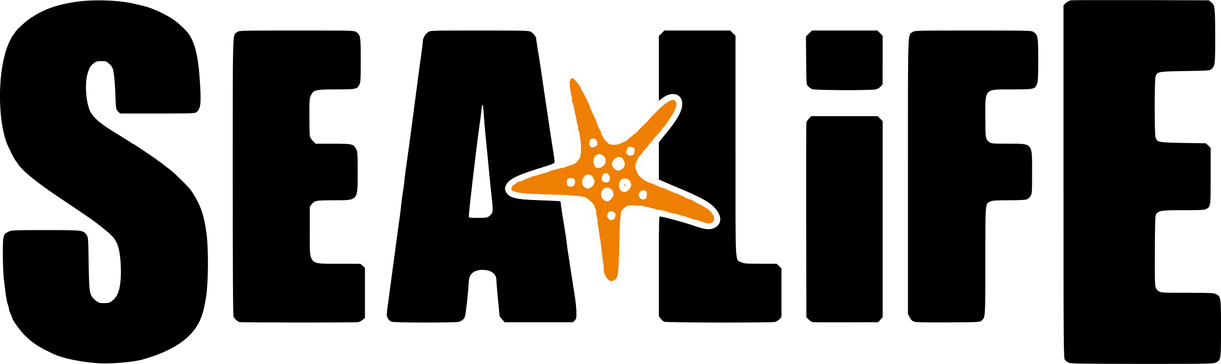 Sea Life Logo Png Transparent - Sea Life Melbourne Logo (2400x717), Png Download