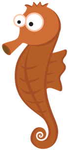 Picture Transparent Life Seahorse The Arts Image Pbs - Sea Creatures Clipart Transparent Background (463x399), Png Download