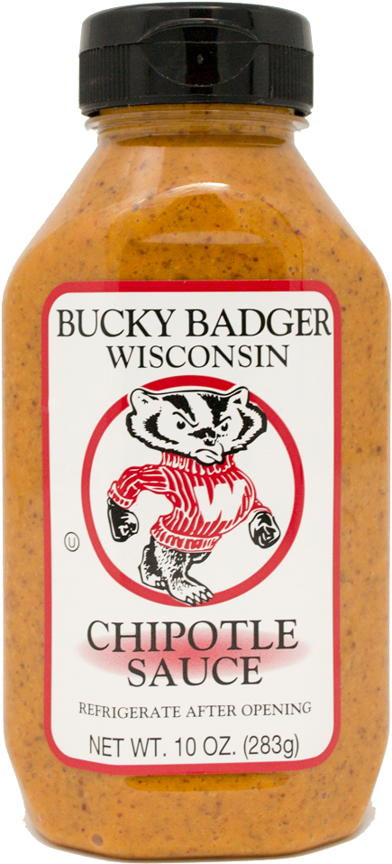 Bucky Badger Chipotle Sauce - Bucky Badger (1000x1000), Png Download
