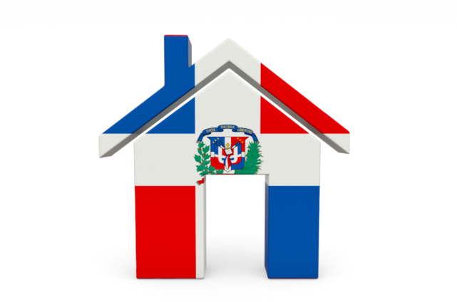 Illustration Of Flag Of Dominican Republic - Dominican Republic Flag Star (640x480), Png Download