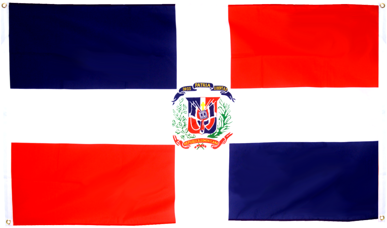 Dominican Republic Flag (1500x998), Png Download