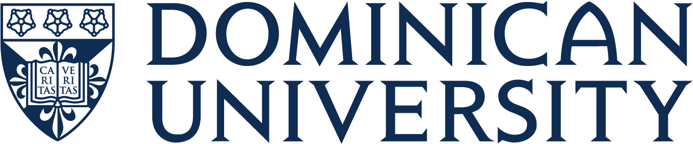 Dominican University Chicago Logo (1400x296), Png Download