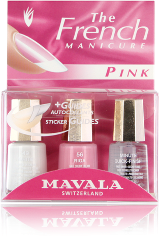 Kit French Manicure Pink - Mavala French Manicure Kit (333x500), Png Download