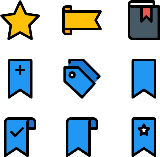 Bookmarks And Tags - Bookmark (600x564), Png Download