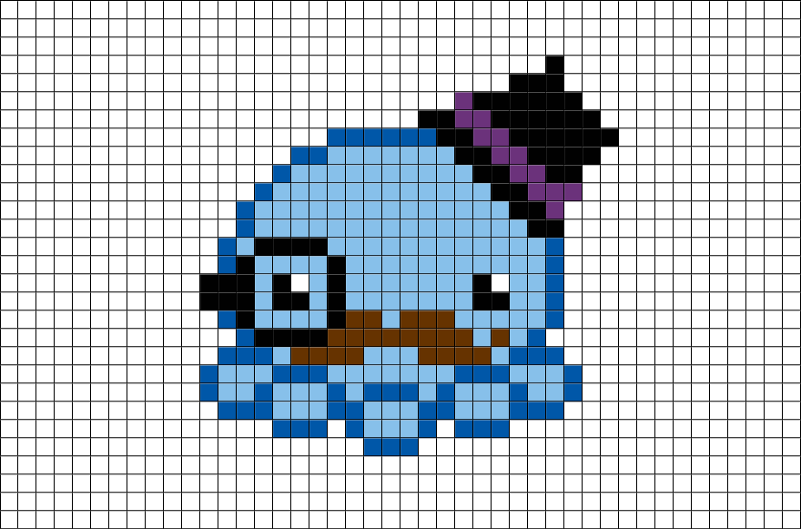 Octopus Pixel Art (880x581), Png Download